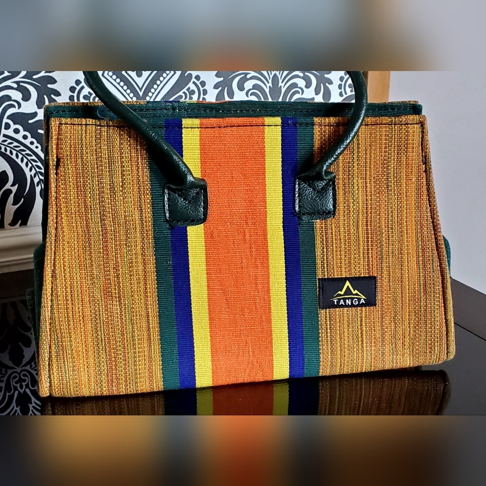 Tanga African Cloth handbag purse